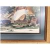 Image 5 : Mid Century Boat Watercolor Painting
