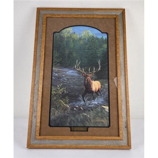 Nadine Pickthorn A Time to Retreat Signed Print