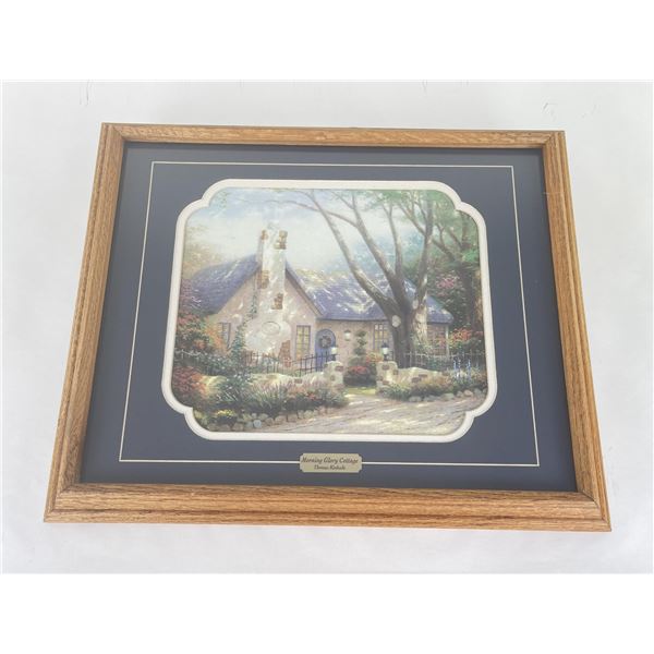 Morning Glory Cottage Thomas Kinkade Print
