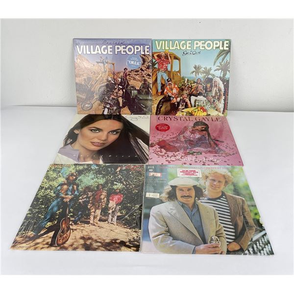 Village People Crystal Gale Creedence LP Records