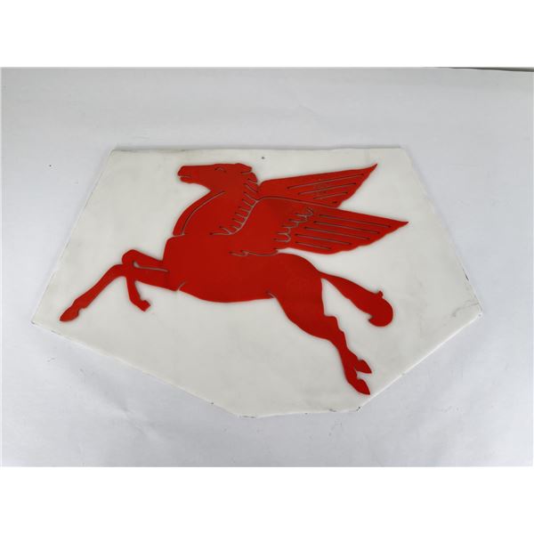Mobil Oil Pegasus Lucite Sign