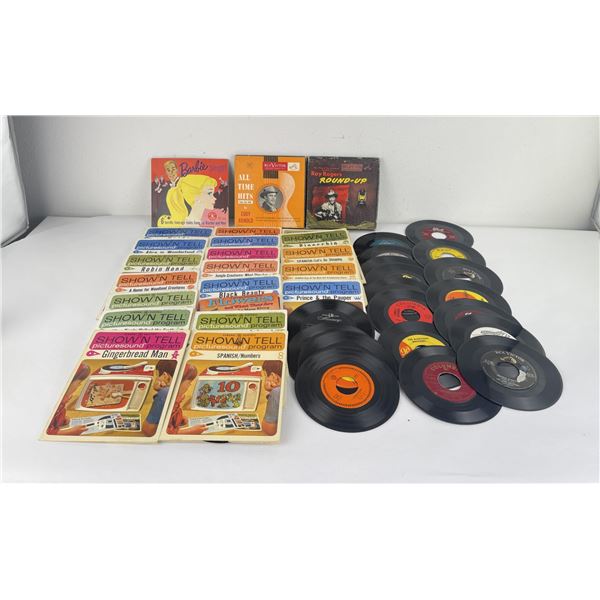 Collection of Vintage 45 Records