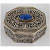 Image 4 : Egyptian Sterling Silver Pill Box