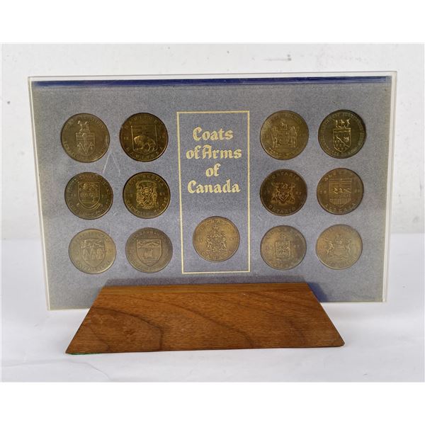 Canadian Coats of Arms Coin Set