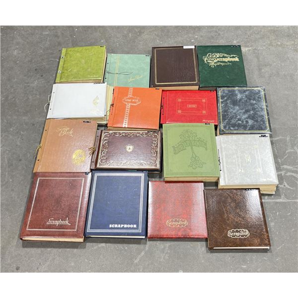 Lifetime Collection of Travel Scrapbooks