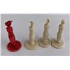 Image 19 : Antique Japanese Bone Chess Set