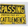Image 3 : Antique Colorado Ranch No Trespassing Sign