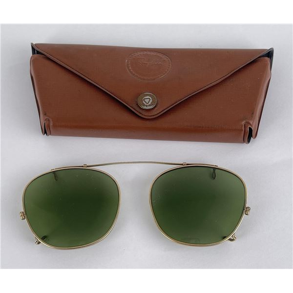 Vintage Ray Ban Clip On Sunglasses 48