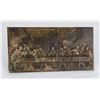 Image 1 : Antique Bronze Last Supper Plaque
