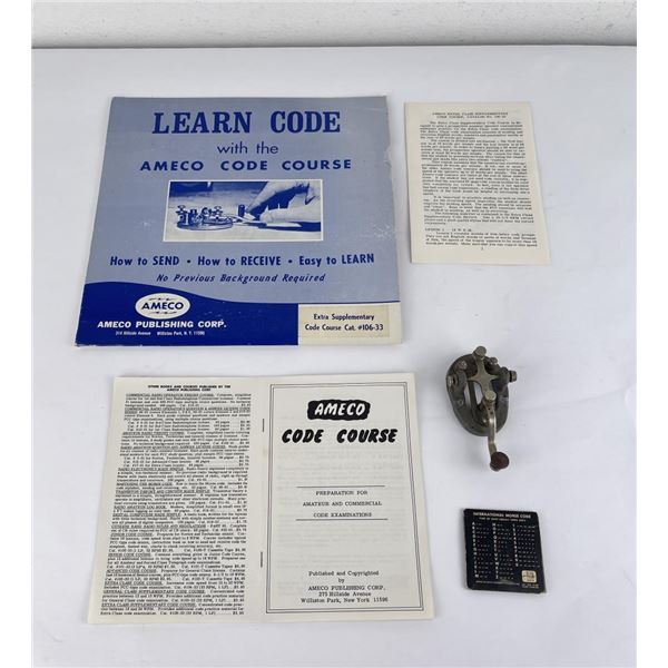 Ameco Morse Code Teaching Device