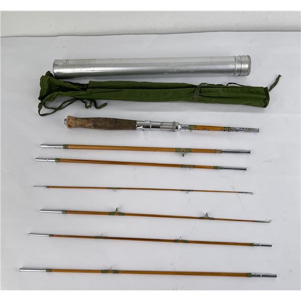 Antique Pack Travel Bamboo Fly Fishing Rod