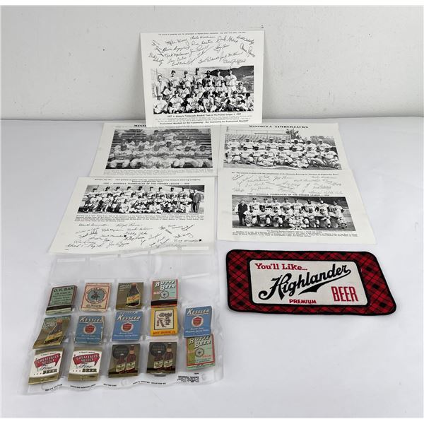 Montana Baseball and Beer Collection