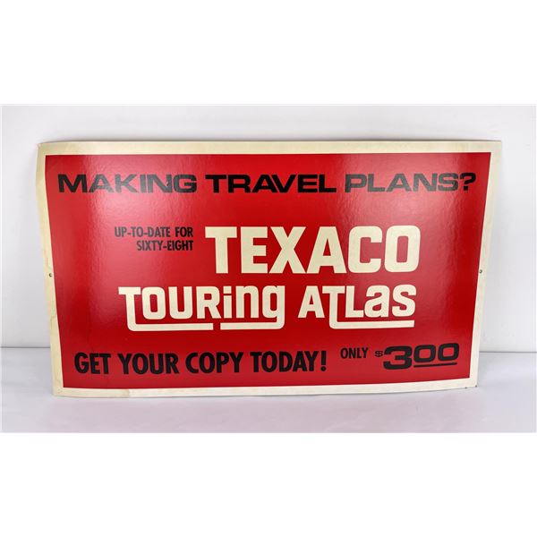 Texaco Touring Atlas Service Station Sign