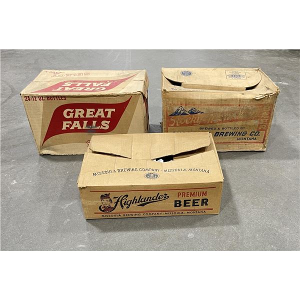 Highlander Great Falls Rocky Mountain Beer Boxes
