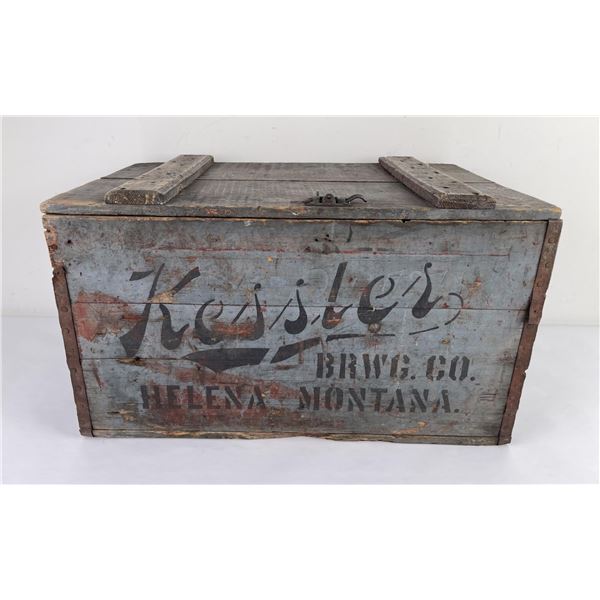 Kessler Brewing Helena Montana Beer Box Crate