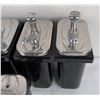 Image 2 : Porcelain Soda Fountain Syrup Dispenser Set