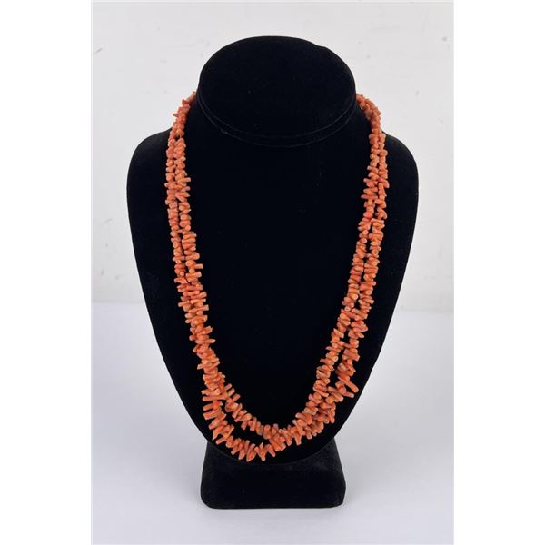 Red Branch Coral Necklace