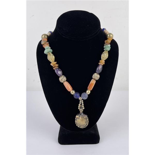 Semi Precious Stone Bohemian Necklace