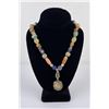 Image 1 : Semi Precious Stone Bohemian Necklace