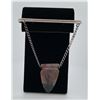Image 1 : Picture Agate Tie Clasp Bar