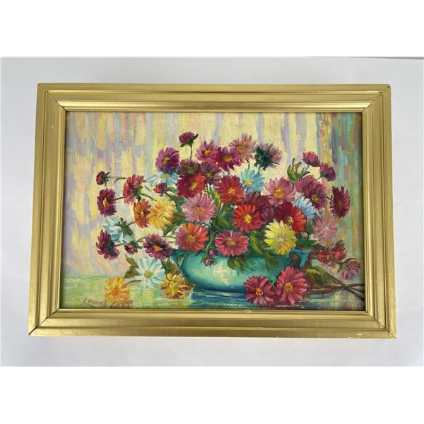 Harry L. Lopp Montana Oil on Canvas