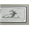 Image 4 : Ace Powell Etching Bull Elk