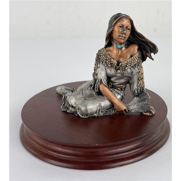 Christopher Pardell Indian Maiden Sculpture