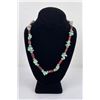 Image 2 : Navajo Sterling Silver Turquoise Necklace