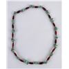 Image 3 : Navajo Sterling Silver Turquoise Necklace
