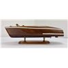 Image 2 : Vintage Wood Pond Speedboat Model
