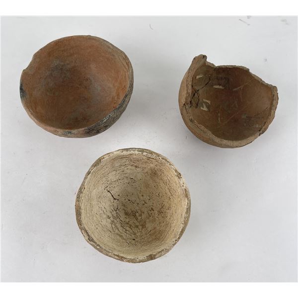 Mimbres Indian Pithouse Era Bowls Pots