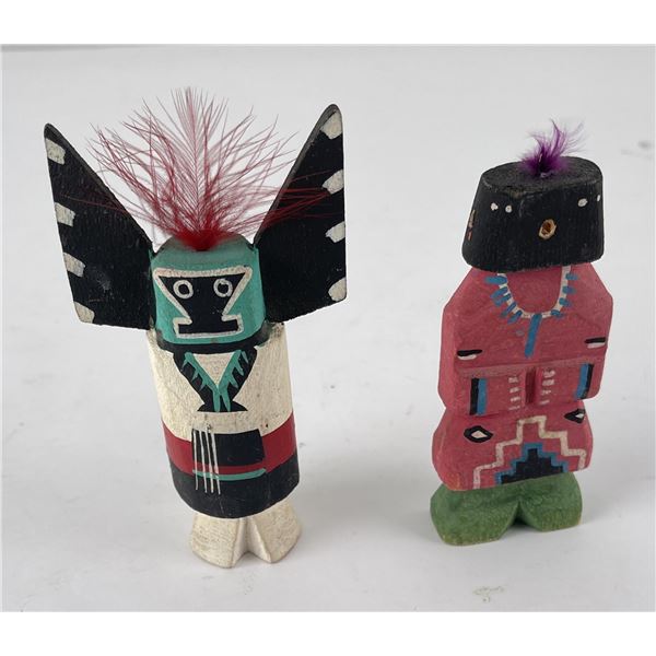 Pair of Hopi Indian Kachina Dolls
