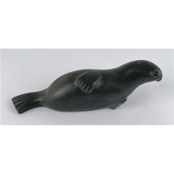 Inuit Eskimo Carved Soapstone Seal