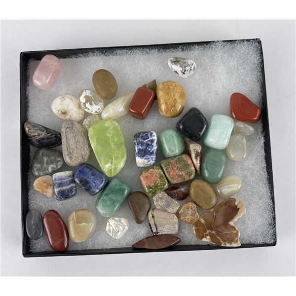 Oregon Tumbled Semi Precious Stone Lot