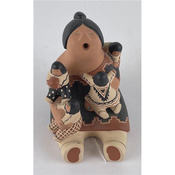 Native American Indian Pottery Story Teller