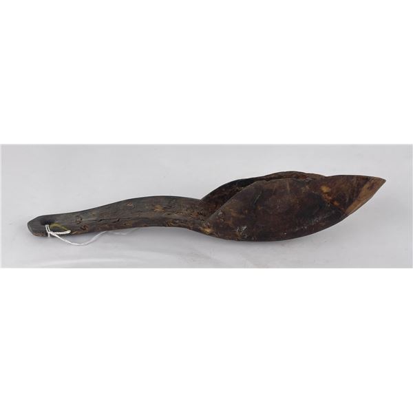 19th Century Plains Indian Buffalo Horn Spoon