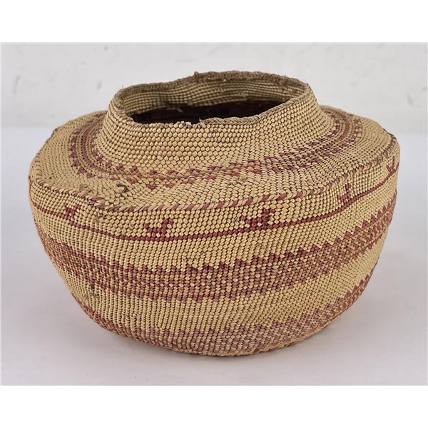 Skokomish Washington Indian Basket