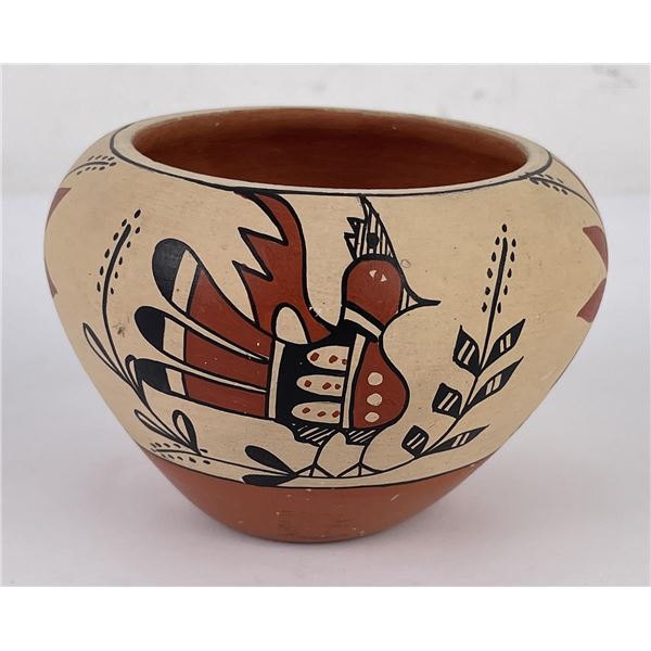 Jemez Pueblo Indian Pottery Bowl