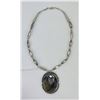 Image 2 : Navajo Picture Agate Bench Bead Necklace