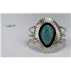 Image 1 : Navajo Sterling Silver Turquoise Bracelet