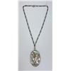 Image 2 : Zuni Mother of Pearl Sterling Silver Necklace