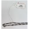 Image 8 : Zuni Mother of Pearl Sterling Silver Necklace