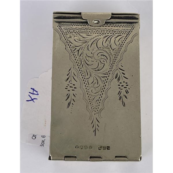 Victorian Antique EPNS Cigarette Box