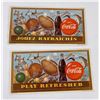 Image 1 : 1951 Coca Cola Coke Ink Blotters Canadian