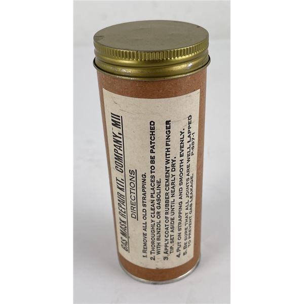 WW2 Gas Mask Repair Kit