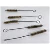 Image 3 : Lot of 5 WW2 1911 Cleaning Rods Brushes