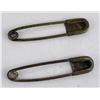 Image 2 : WW1 US Calvary Horse Blanket Pins