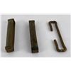 Image 3 : Set of Brass Slides and Belt Hook USMC Winchester