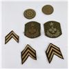 Image 1 : WW1 Lot of Chevrons & Overseas Wound Stripes
