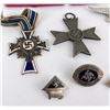 Image 4 : WW2 German Medals Pins Badges SS
